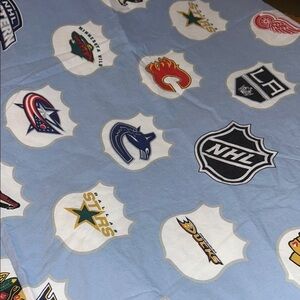 PB Teen NHL Western Conference twin flat sheet included